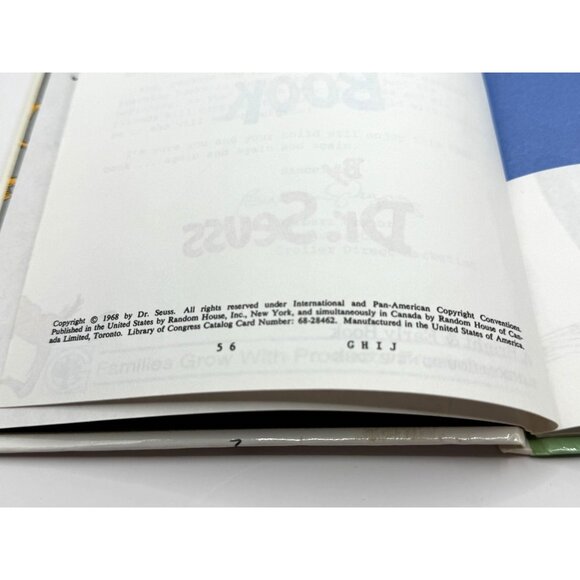 The Foot Book By Dr. Seuss Hardcover Bright & Early Books For Beginning Beginner - Picture 3 of 8